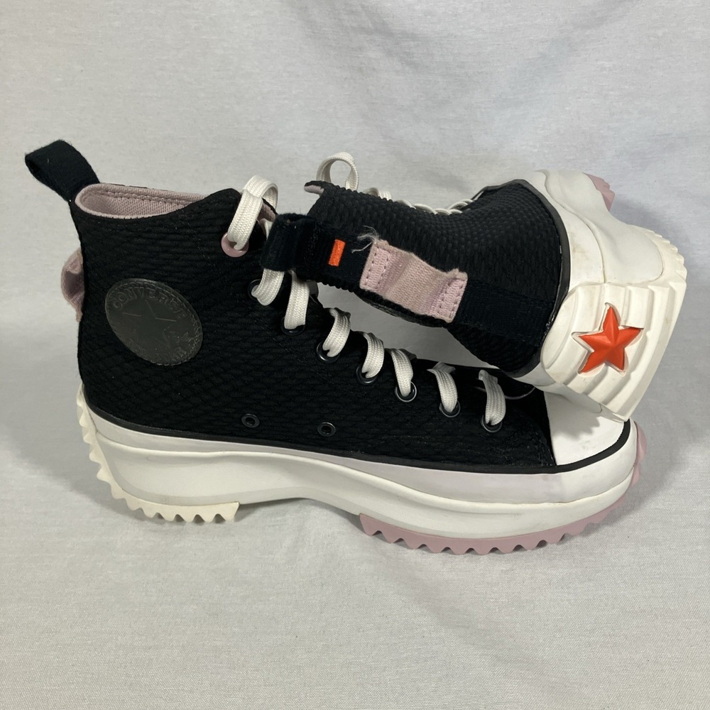 Converse Run Star Hike High 'Future Utility' W 9.5 Black Pink Chuck Taylor